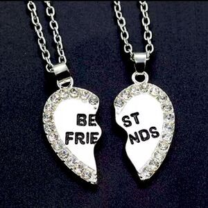 💜Unisex 2 Pcs Best Friend Necklace